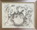 Untitled - Pencil on paper 17 x 22" / 43 x 55.5cm